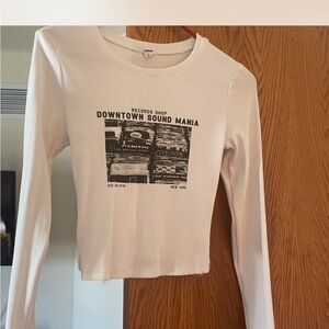 Garage graphic long sleeve size small